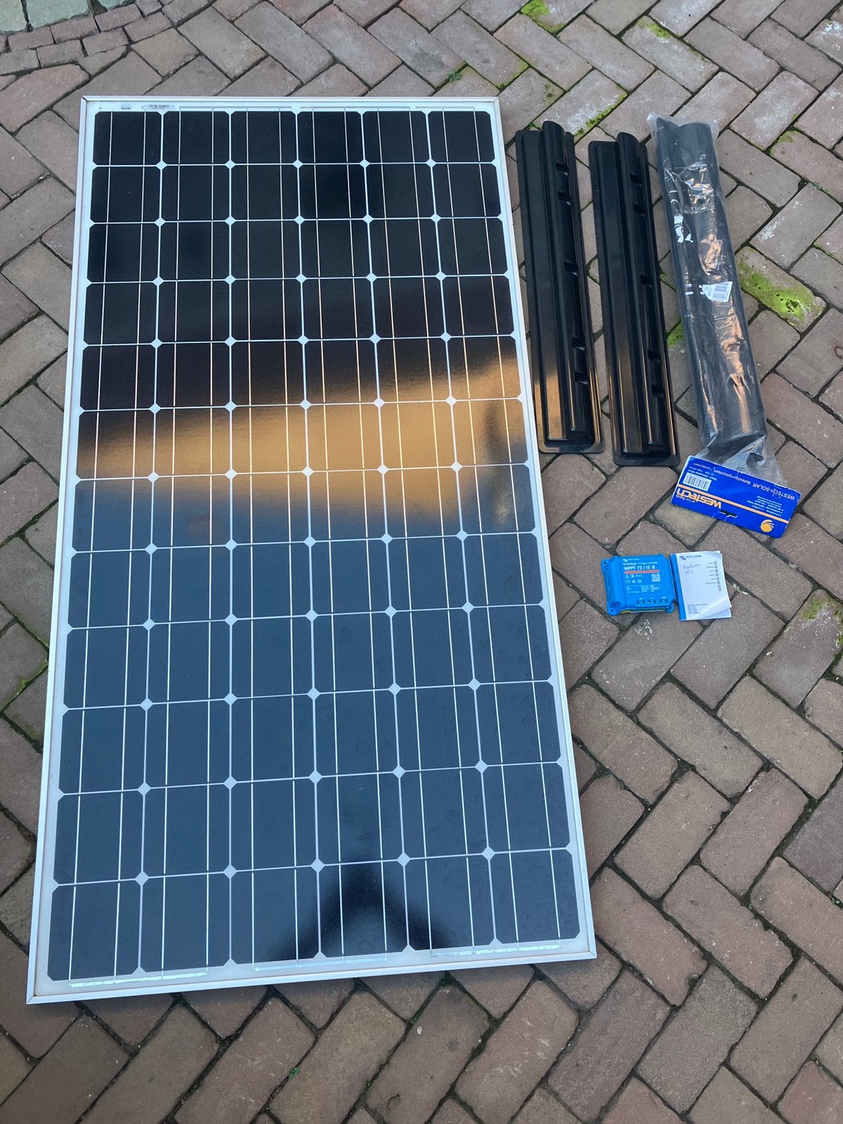 Victron solar set  met mppt., Ophalen, Zo goed als nieuw