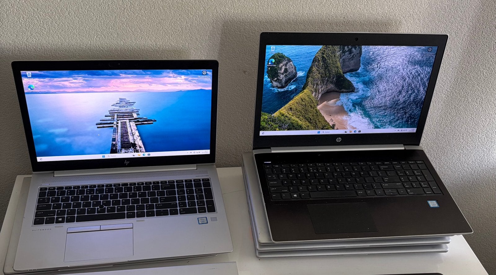 Partijl laptops  HP 6 stuks, Ophalen, 2 tot 3 Ghz, 15 inch, Zo goed als nieuw