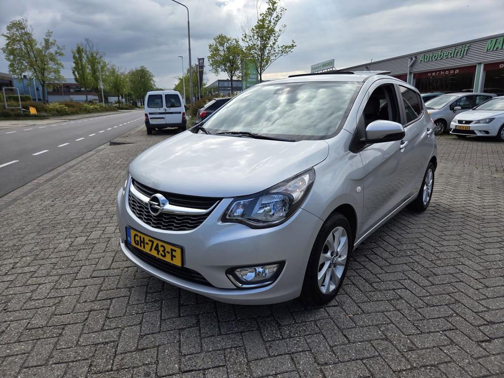 Opel KARL 1.0 ecoFLEX Cosmo|PANO|LEDER|STOELVW|, Auto's, Opel, Voorwielaandrijving, 839 kg, Gebruikt, Euro 6