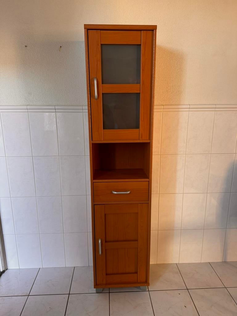 Badkamerkast, Ophalen, (Half)hoge kast, Minder dan 50 cm, Gebruikt