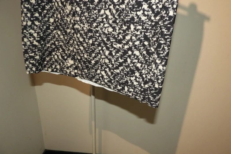 Irie Wash stretch rok recht model rechte afwerking M, Maat 38/40 (M), Irie Wash, Verzenden, Zwart