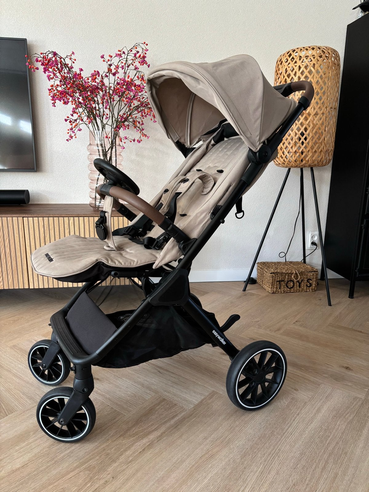 Easywalker buggy Jackey 2 XL - Zo goed als nieuw, Ophalen, Zo goed als nieuw, Overige merken, Zonnekap