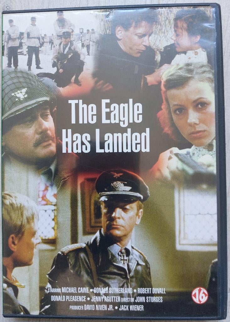 DVD The Eagle Has Landed (1976) Michael Caine, Robert Duvall, Ophalen, Vanaf 16 jaar, Overige genres, Zo goed als nieuw