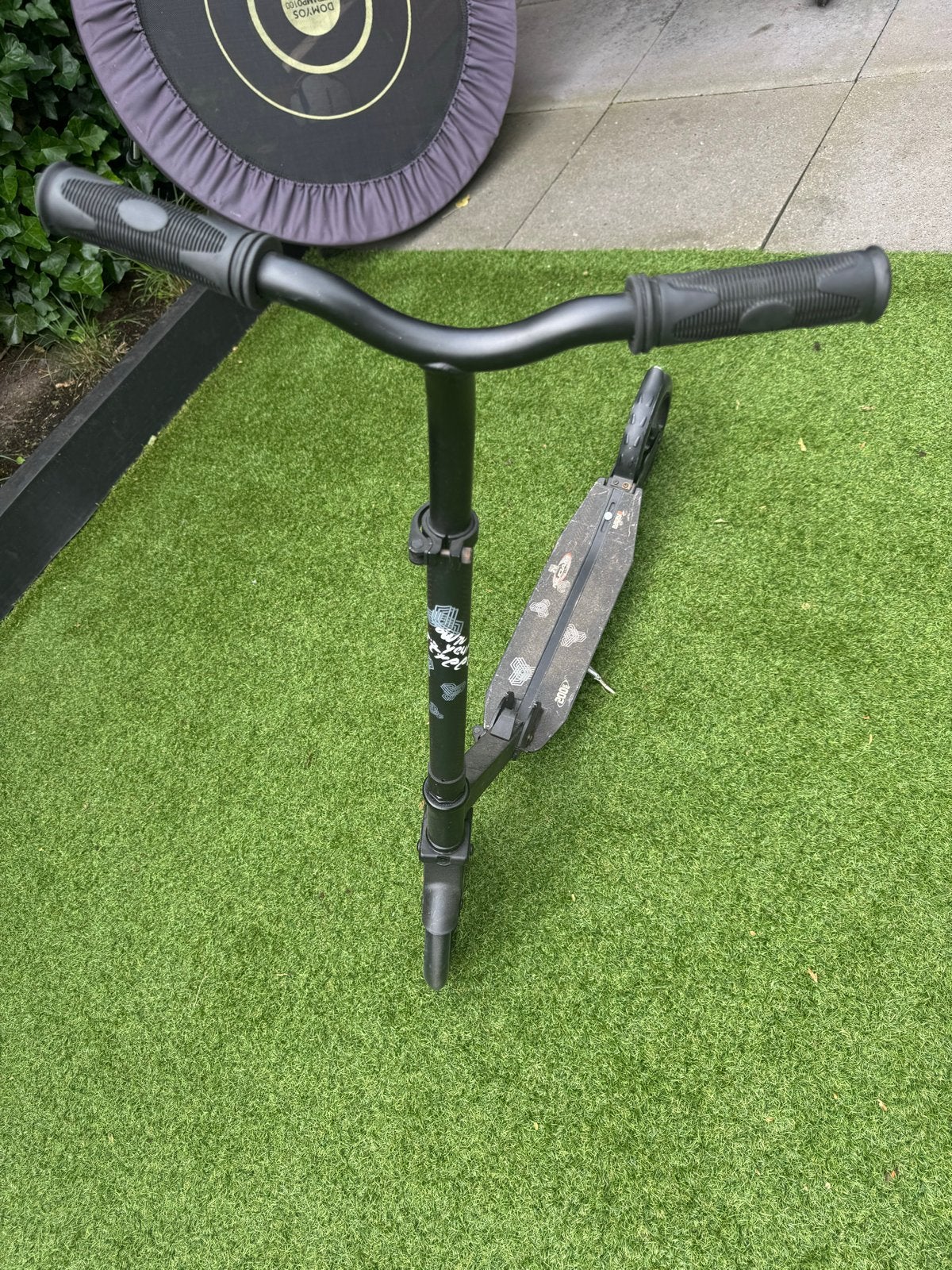 Nijdam Zwarte step, 200 mm gebruikt maar in goede staat, Fietsen en Brommers, Steps, Ophalen, Gebruikt, Gewone step