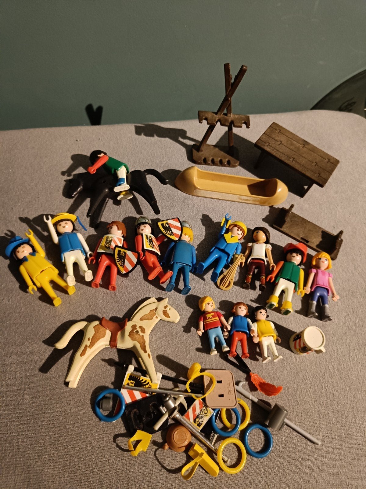 Collectie playmobil poppetjes, coaching/familie opstelling, Ophalen of Verzenden, Zo goed als nieuw, Los playmobil
