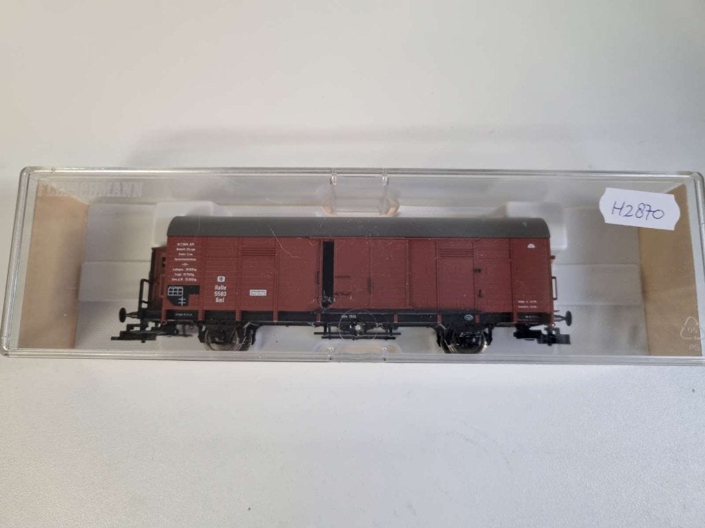 Fleischmann 5853K - Goederenwagon van de KPEV uit Ep I, Gelijkstroom, Fleischmann, Wagon, Ophalen of Verzenden