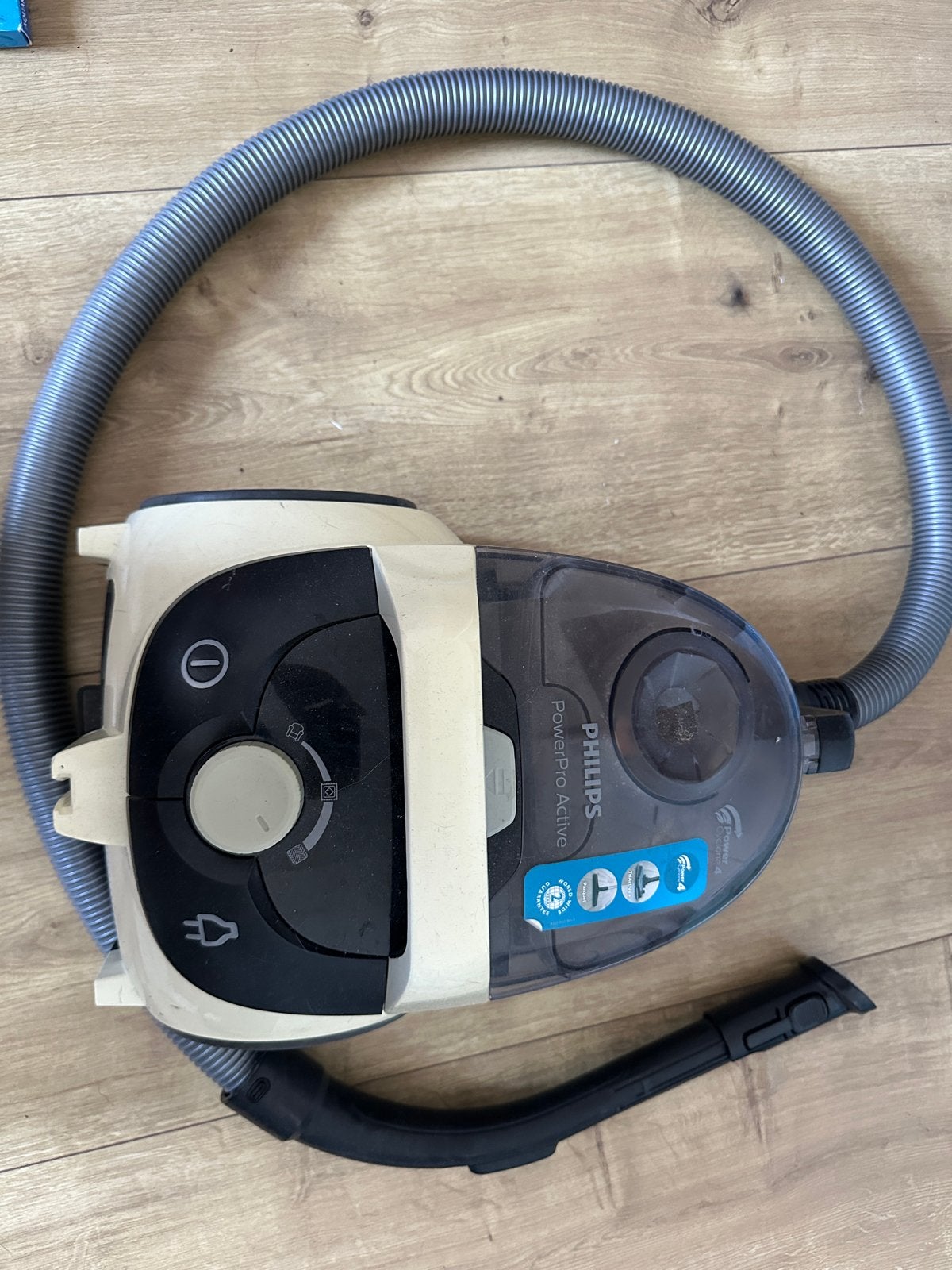 Philips PowerPro Active Stofzuiger - Werkt nog prima!, Witgoed en Apparatuur, Ophalen, Inclusief accessoires, Gebruikt, Philips