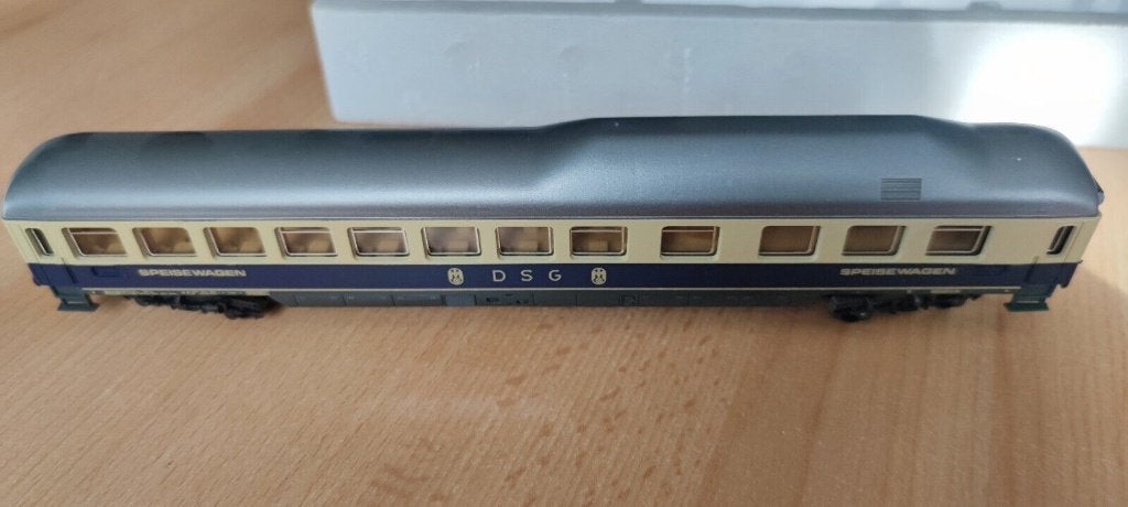 Lima 309182 DSG Speise wagen, Gebruikt, Gelijkstroom, Wagon, Ophalen of Verzenden