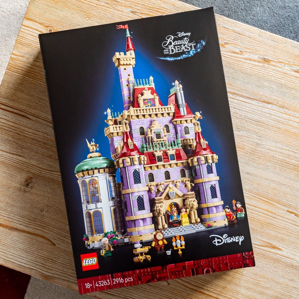 Lego Disney Belle and Beauty castle, Ophalen of Verzenden, Zo goed als nieuw