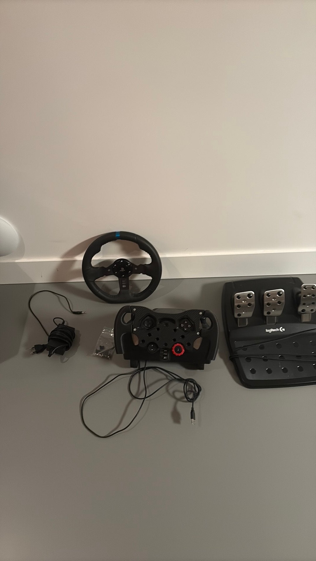Logitech g29 racestuur met wheelmod. Geschikt voor ps4/ps5, Computers en Software, Ophalen of Verzenden, Zo goed als nieuw