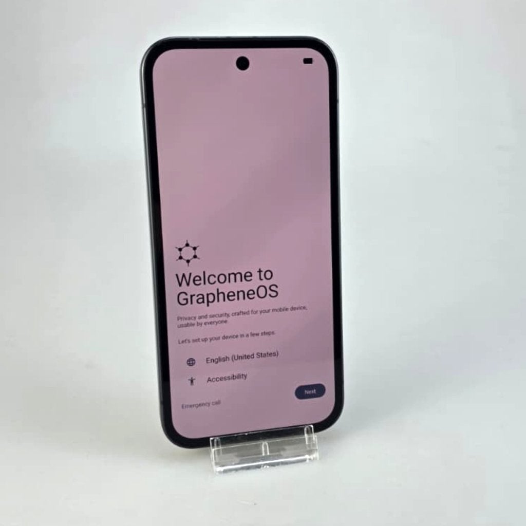 Google Pixel 9A 128GB Zwart GrapheneOS, Google, Zo goed als nieuw, Press@google.com, 1600 Amphitheatre Parkway
Mountain View, CA 94043
USA