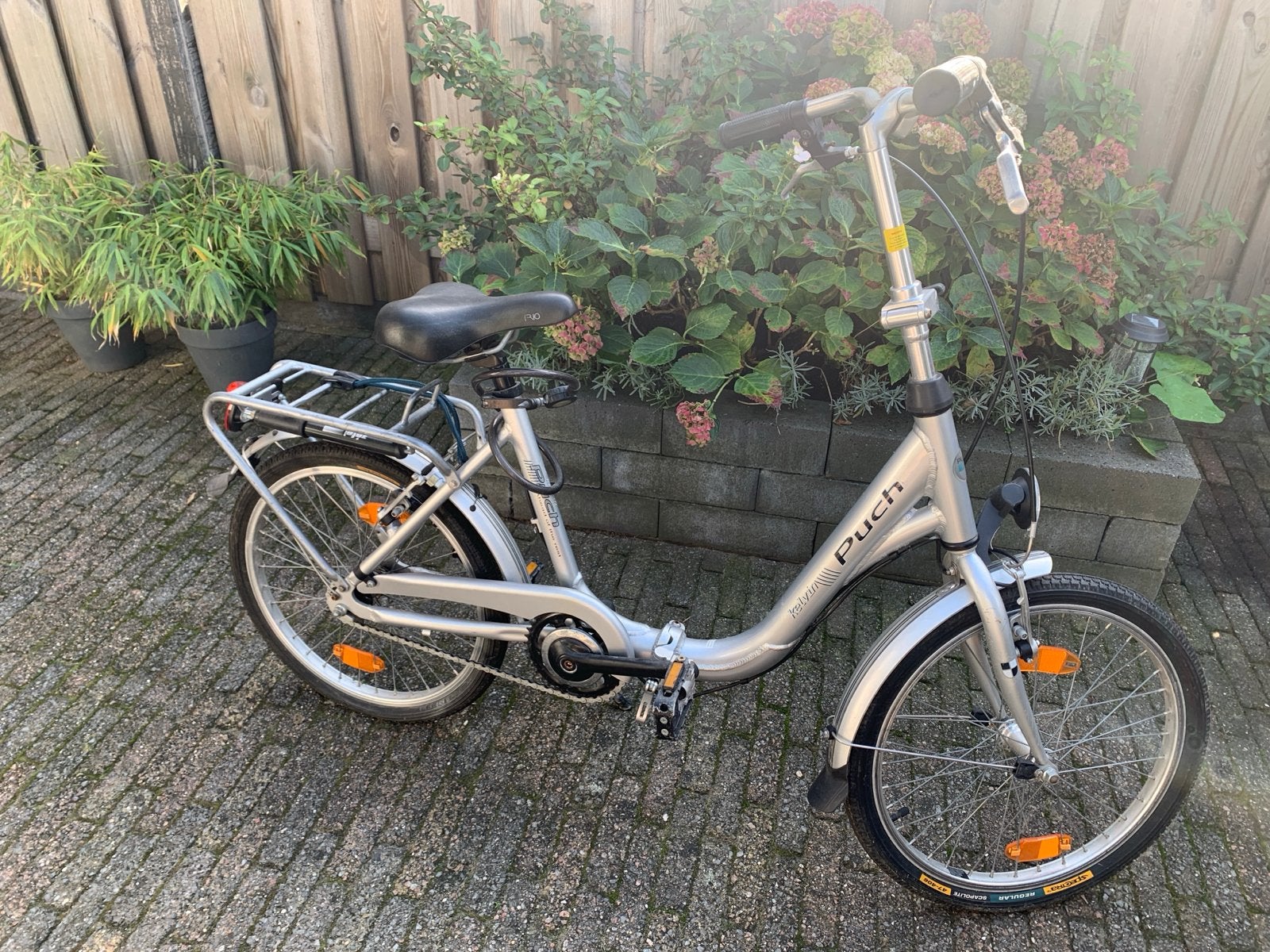 Puch Kelvin opvouwbare fiets - gebruikt, Fietsen en Brommers, 20 inch of meer, Gebruikt, Velgrem, Versnellingen
