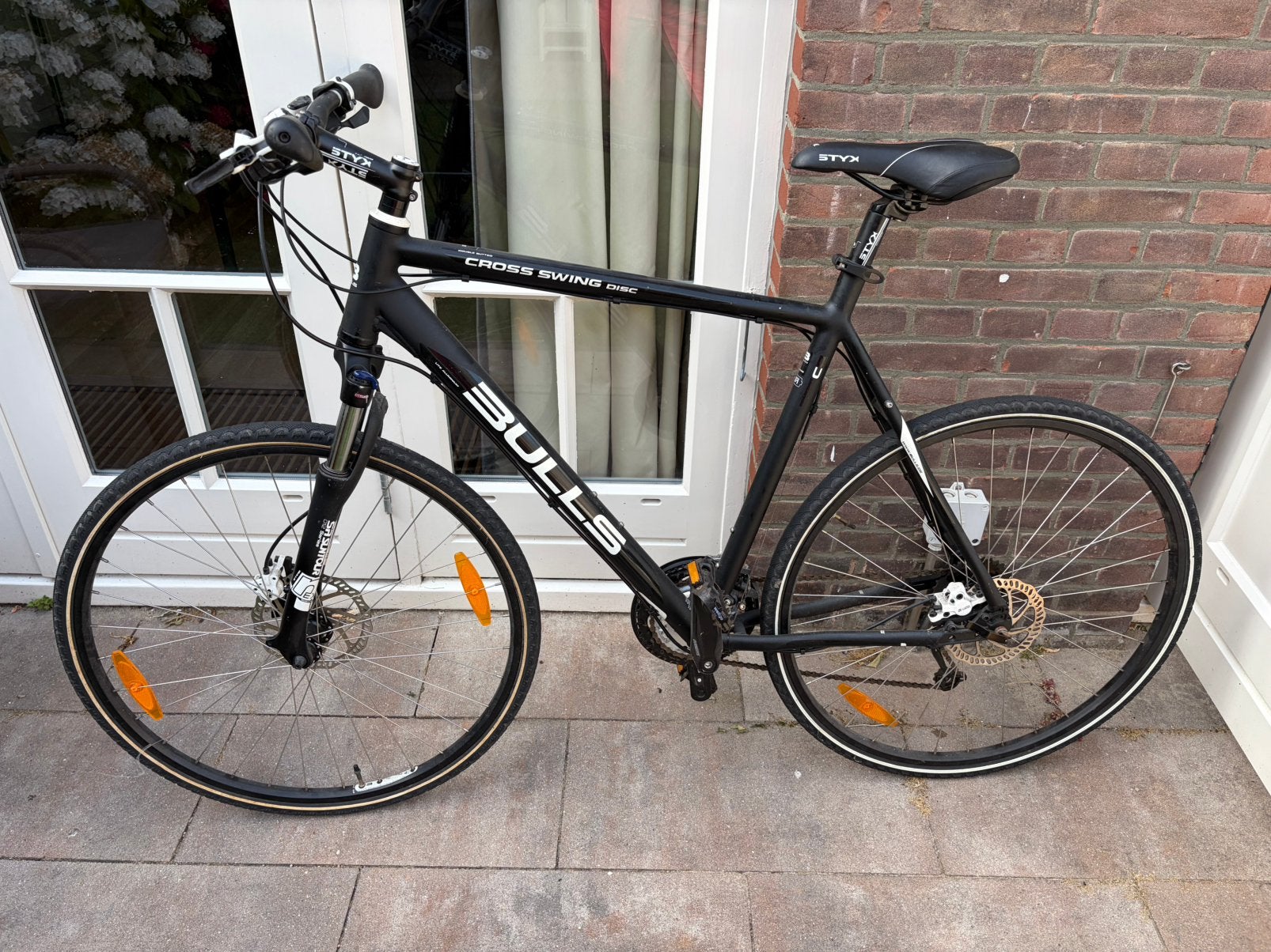 Bulls CrossSwing Disc hybride fiets 28 inch verende voorvork, Fietsen en Brommers, Fietsen | Heren | Sportfietsen en Toerfietsen