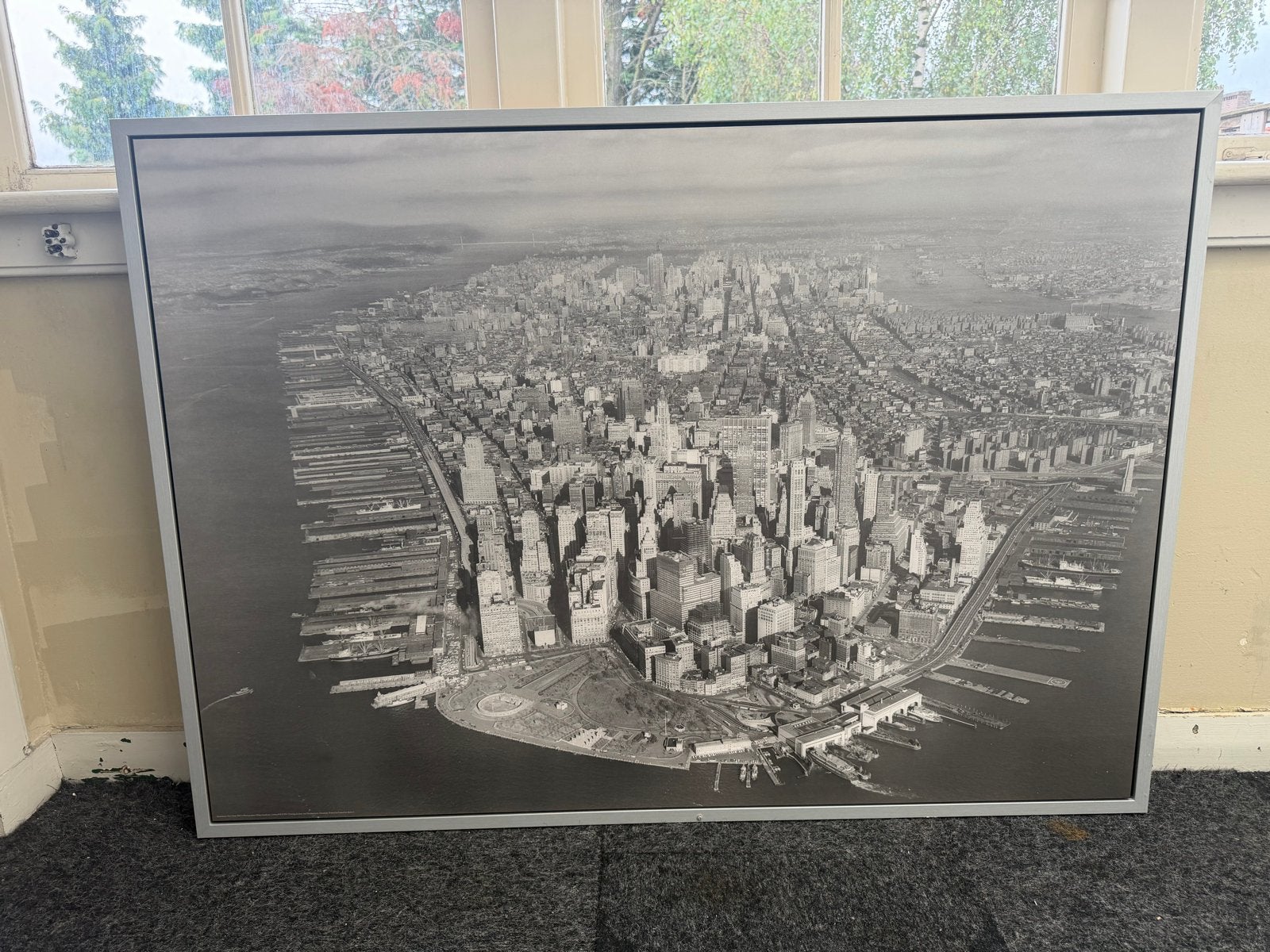 Ikea VILSHULT New York Manhattan ‘60s - 100x140cm - GRATIS, Ophalen, Gebruikt, 125 cm of meer, Schilderij