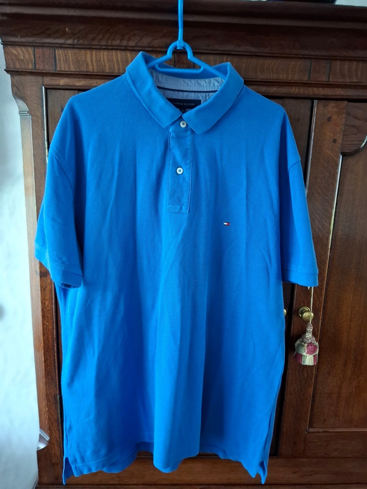 Twee tommy Hilfiger Polo's XXL., Kleding | Heren, Polo's, Ophalen of Verzenden, Zo goed als nieuw, Overige maten, Blauw
