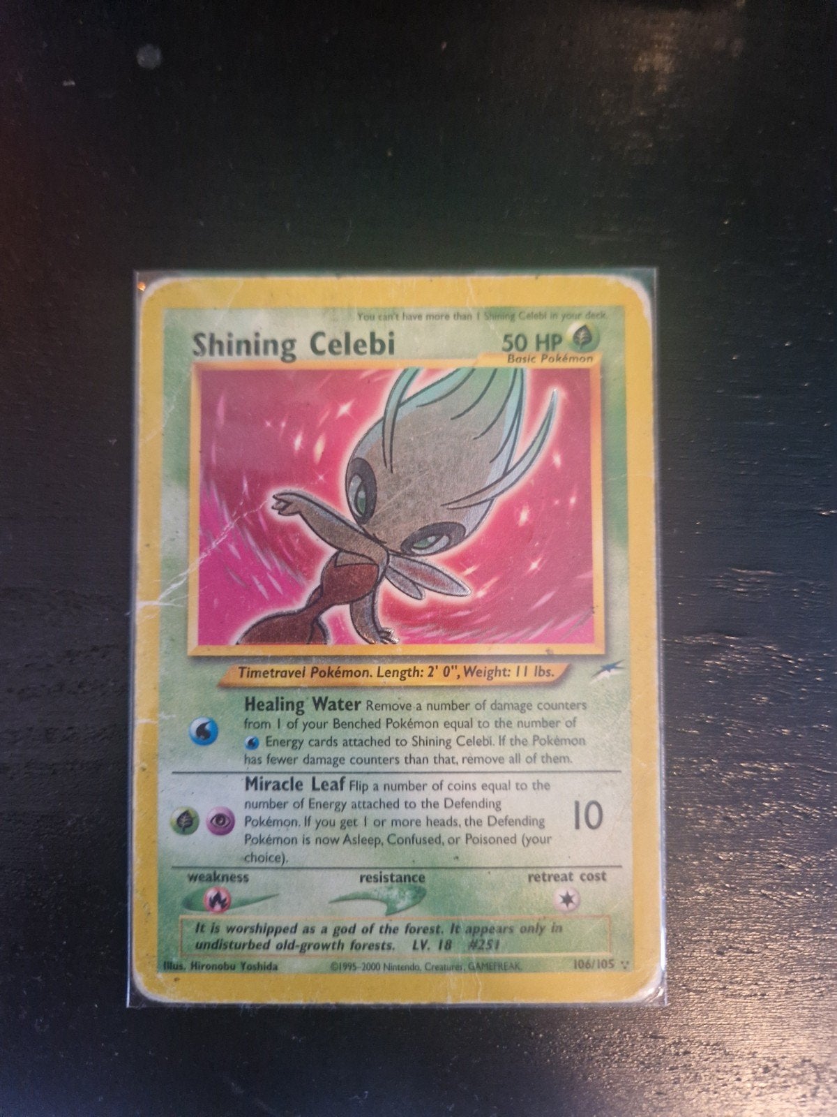 shining celebi tekoop!!, Ophalen of Verzenden, Losse kaart