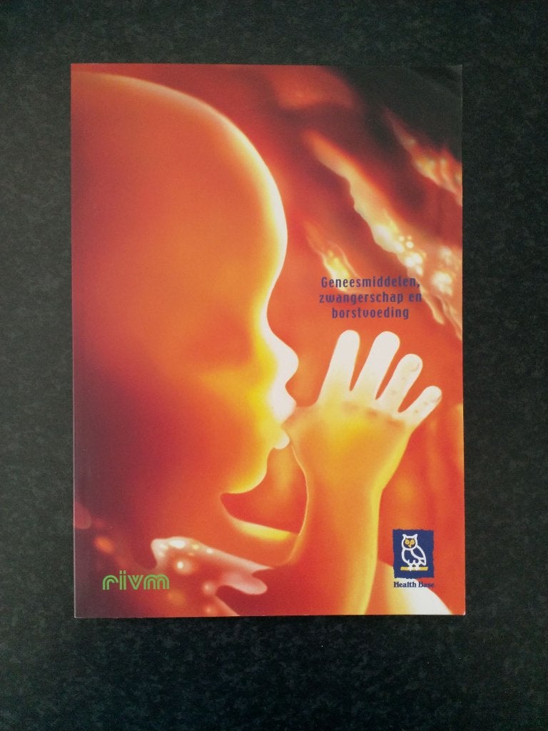 Geneesmiddelen, zwangerschap en borstvoeding, RIVM, Zwangerschap en Bevalling, Ophalen of Verzenden, Zo goed als nieuw