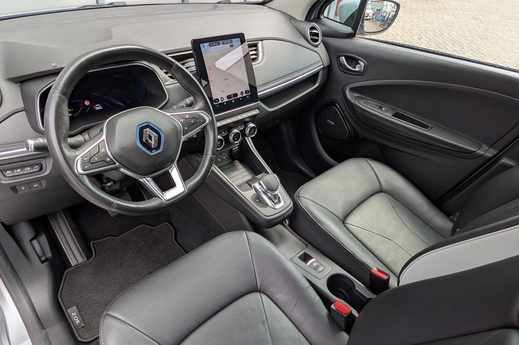 Renault ZOE R135 Edition One 52kWh KOOP ACCU KM Uniek!, 136 pk, Gebruikt, Zwart, Met garantie (alle)