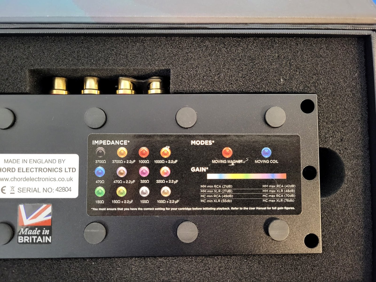 Chord Electronics Huei Phono-voorversterker MM/MC, Audio, Tv en Foto, Overige merken, ., Ophalen of Verzenden, .