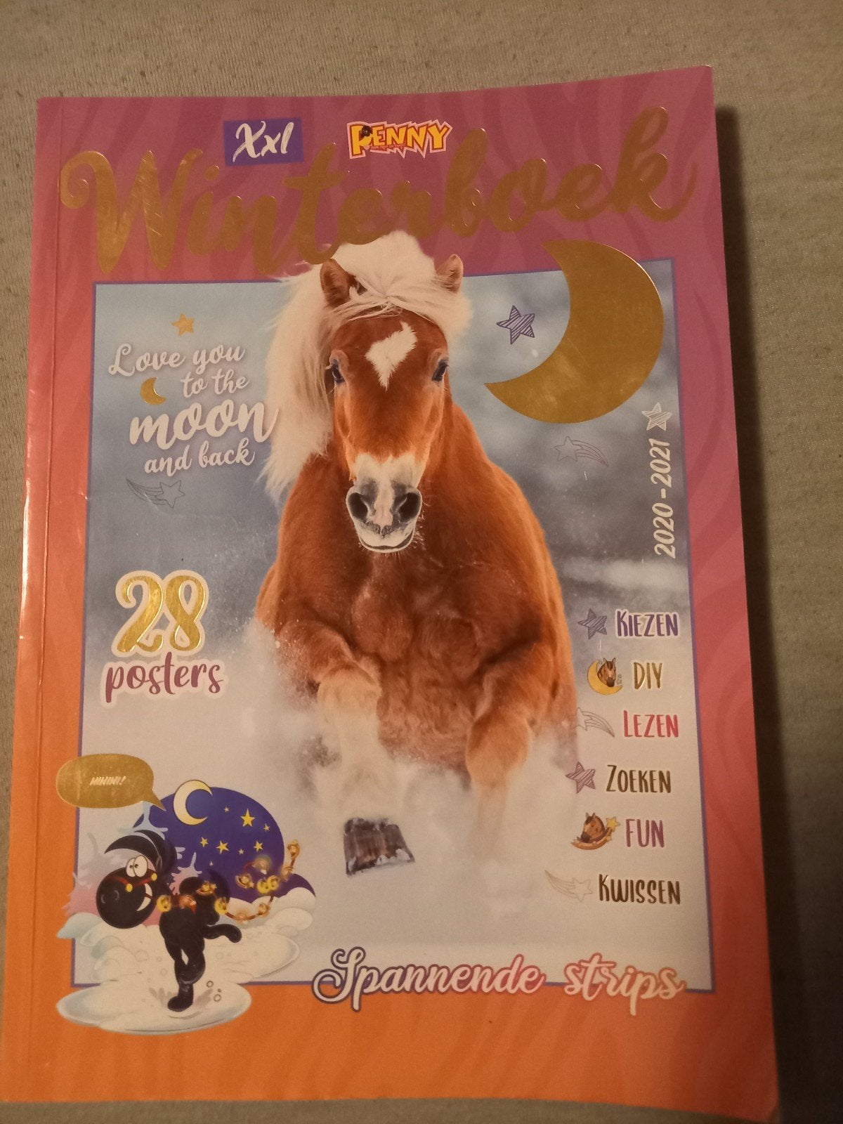 XXL Penny Winterboek 2020-2021 met 28 posters, Boeken, Ophalen of Verzenden, Zo goed als nieuw, Diverse auteurs, Fictie