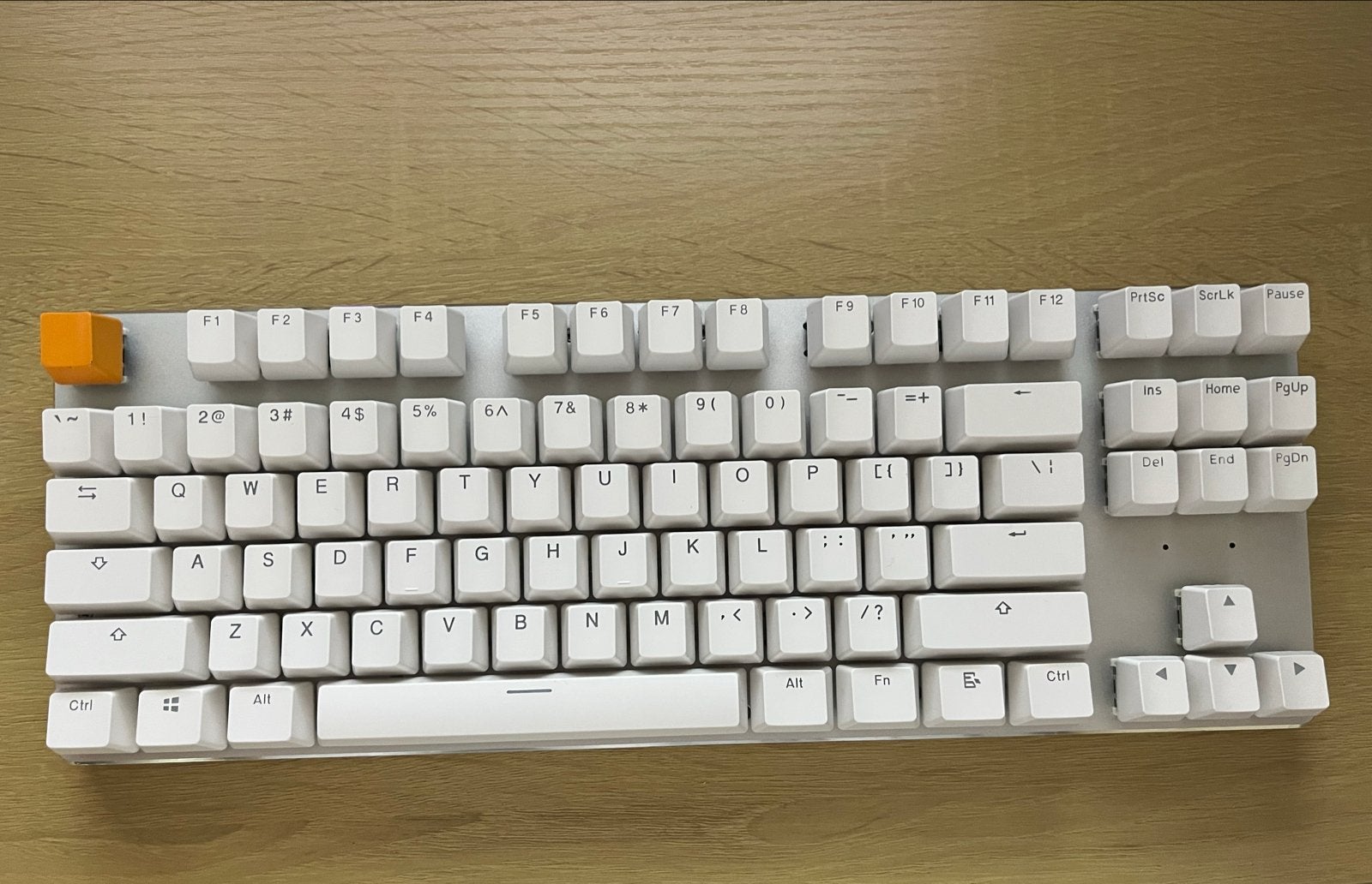GMMK 1 TKL Mechanisch Toetsenbord - Gateron Brown, US, Gebruikt, Gaming toetsenbord, Ophalen of Verzenden, Qwerty