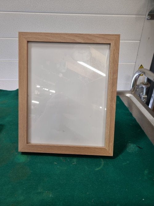 fotolijst staand hangend hout met glas, Ophalen of Verzenden, 'T Olde Gre-j, Info@toldegrej.nl, Endepoelstraat 20f Didam