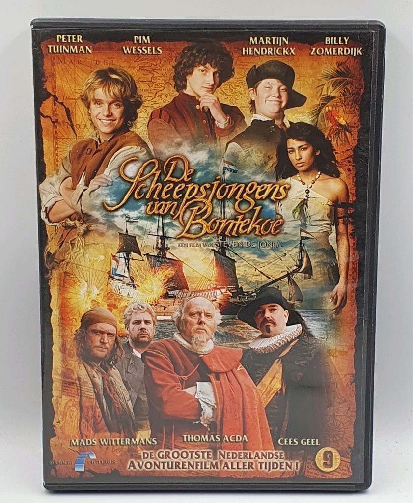 Te koop: De Scheepsjongens van Bontekoe DVD, Cd's en Dvd's, Avontuur, Gebruikt, Vanaf 9 jaar, Ophalen of Verzenden