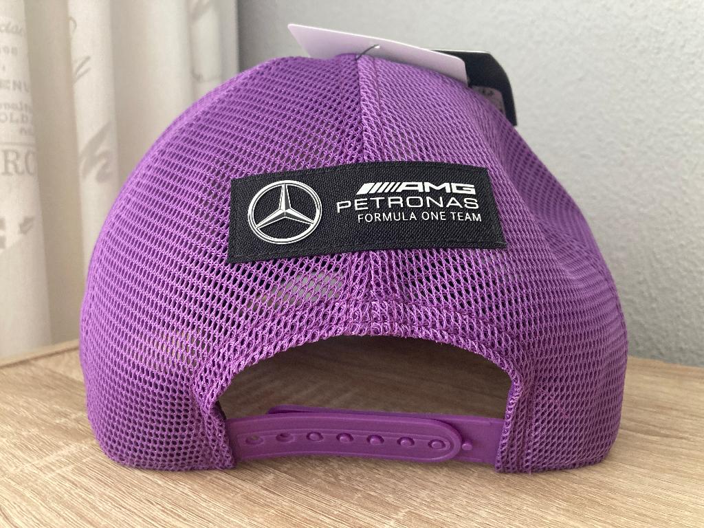 ✅ Lewis Hamilton LH44 Teamcap Mercedes AMG F1 Petronas pet, Ophalen of Verzenden, Nieuw, Formule 1