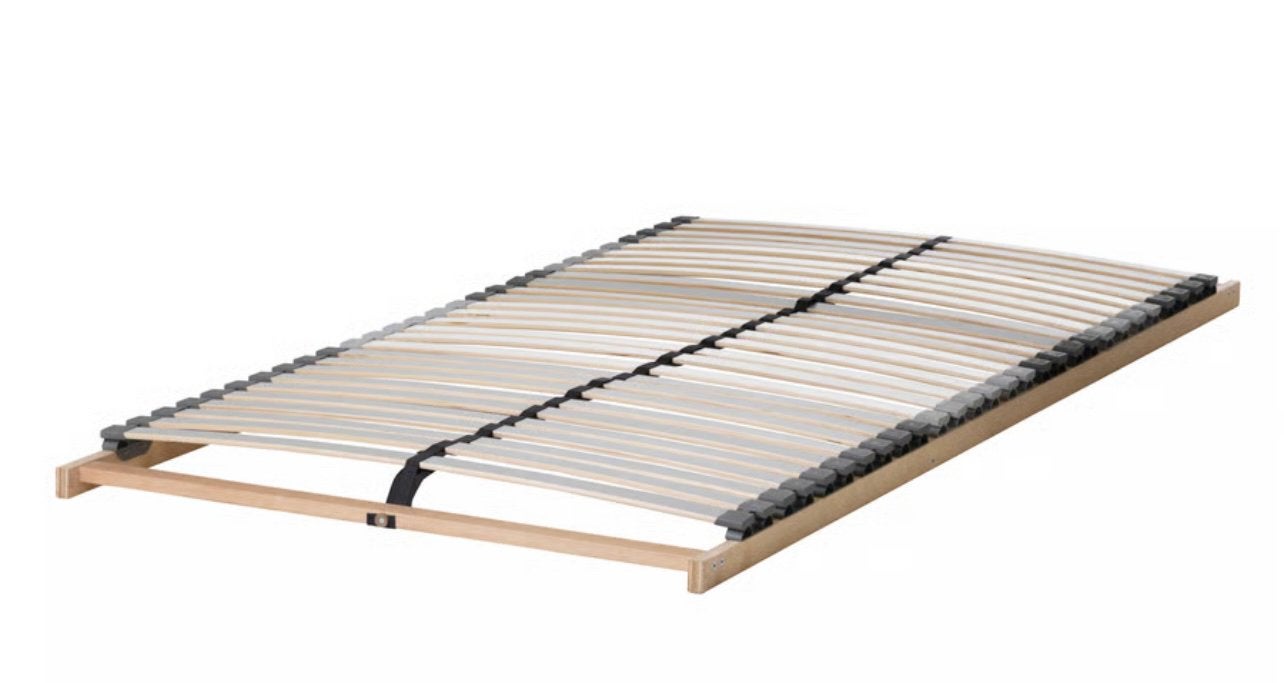 ZGAN Ikea Lönset Lattenbodem 140x200 voor 2pers/twijfelaar, Ophalen, Zo goed als nieuw, Tweepersoons, 140 cm