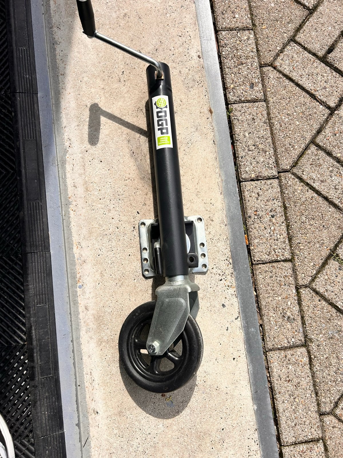 DGP Trailer Steunwiel met Klem - 680kg Capaciteit, Ophalen of Verzenden, Gebruikt