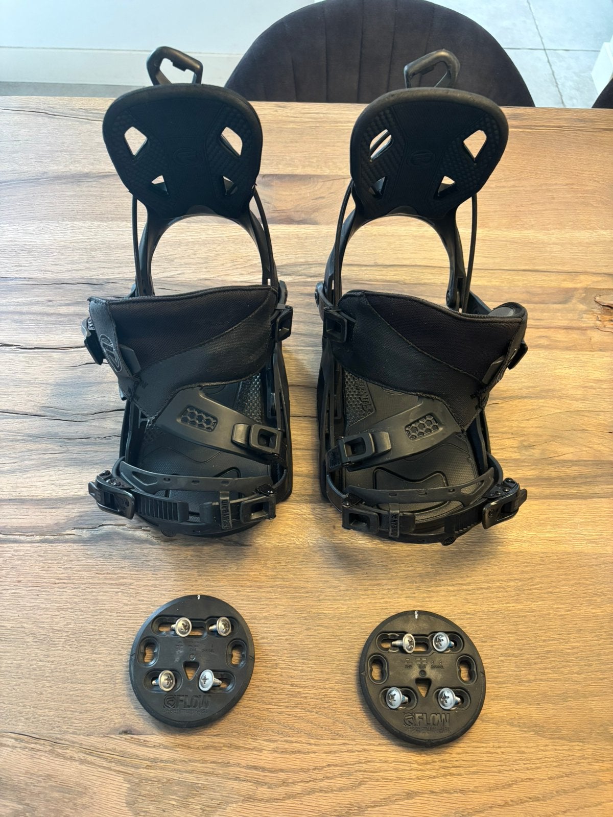 Flow Fuse Snowboard Bindingen maat L ( 40 - 45 ), Ophalen of Verzenden, Zo goed als nieuw, Bindingen