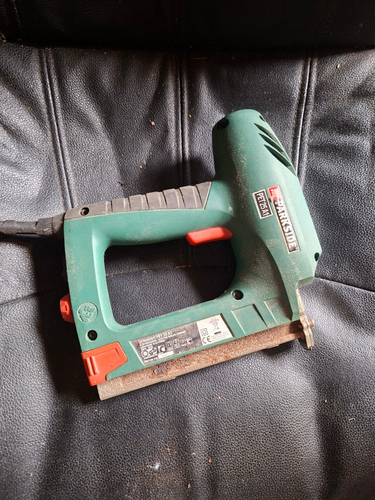 Parkside PET 25 A1 Elektrische Tacker - Gebruikt, Ophalen, Gebruikt, Tacker/nietmachine, Parkside