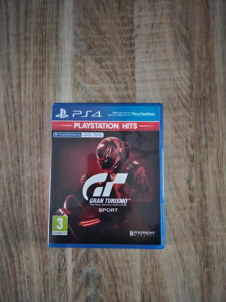 Gran turismo sport ps4, Spelcomputers en Games, Games | Sony PlayStation 4, 1 speler, Ophalen of Verzenden, Zo goed als nieuw