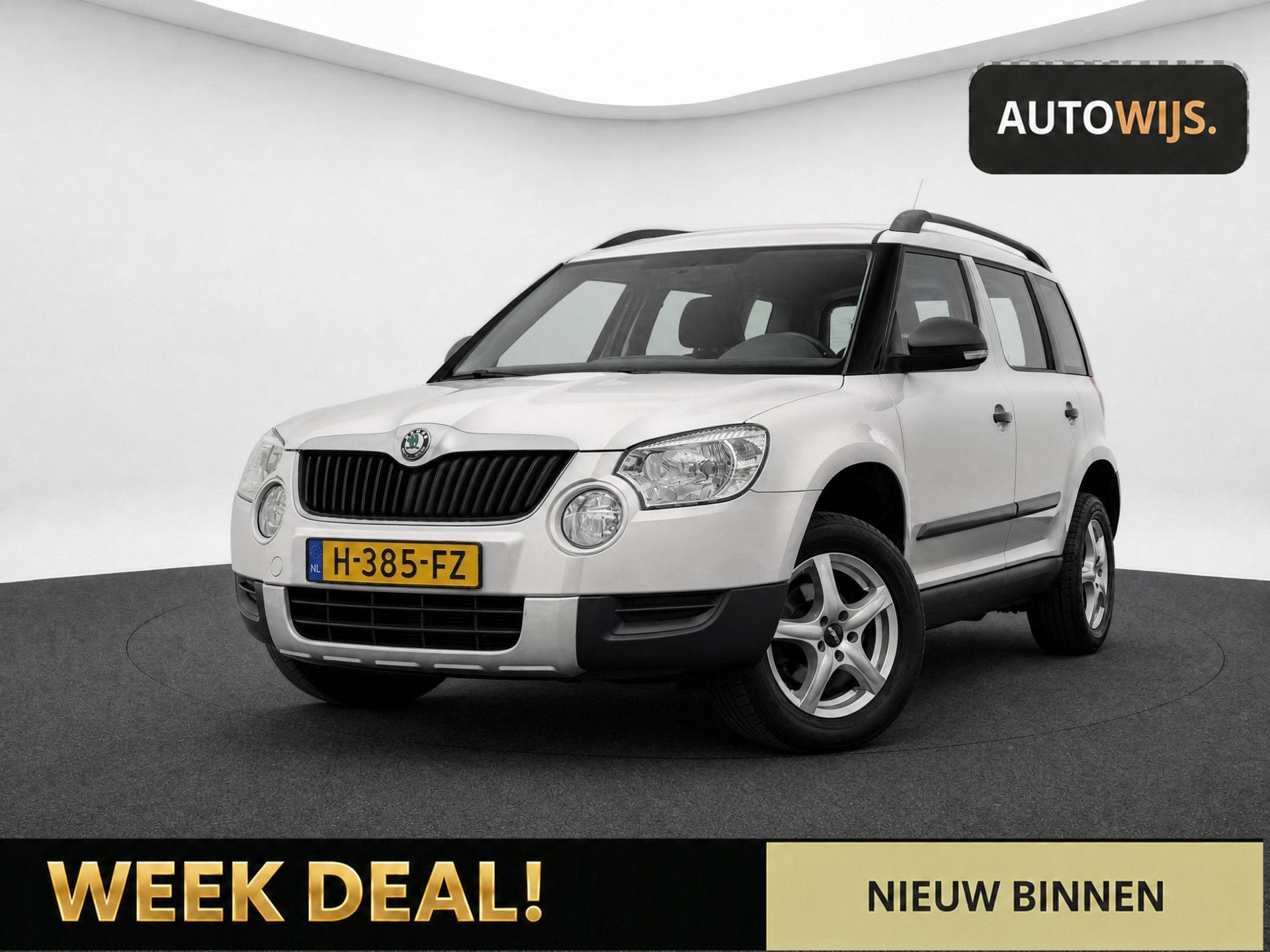 Skoda Yeti 1.2 TSI Active|TREKHAAK|APK 2027|AIRCO|, Auto's, Voorwielaandrijving, Euro 5, Stof, Gebruikt
