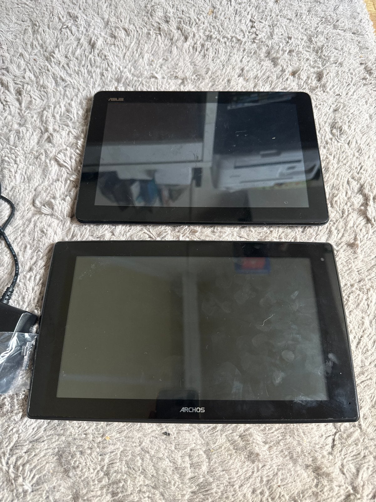 2 Tablets voor onderdelen: Asus en Archos, Ophalen of Verzenden, Niet werkend, 10 inch, 16 GB