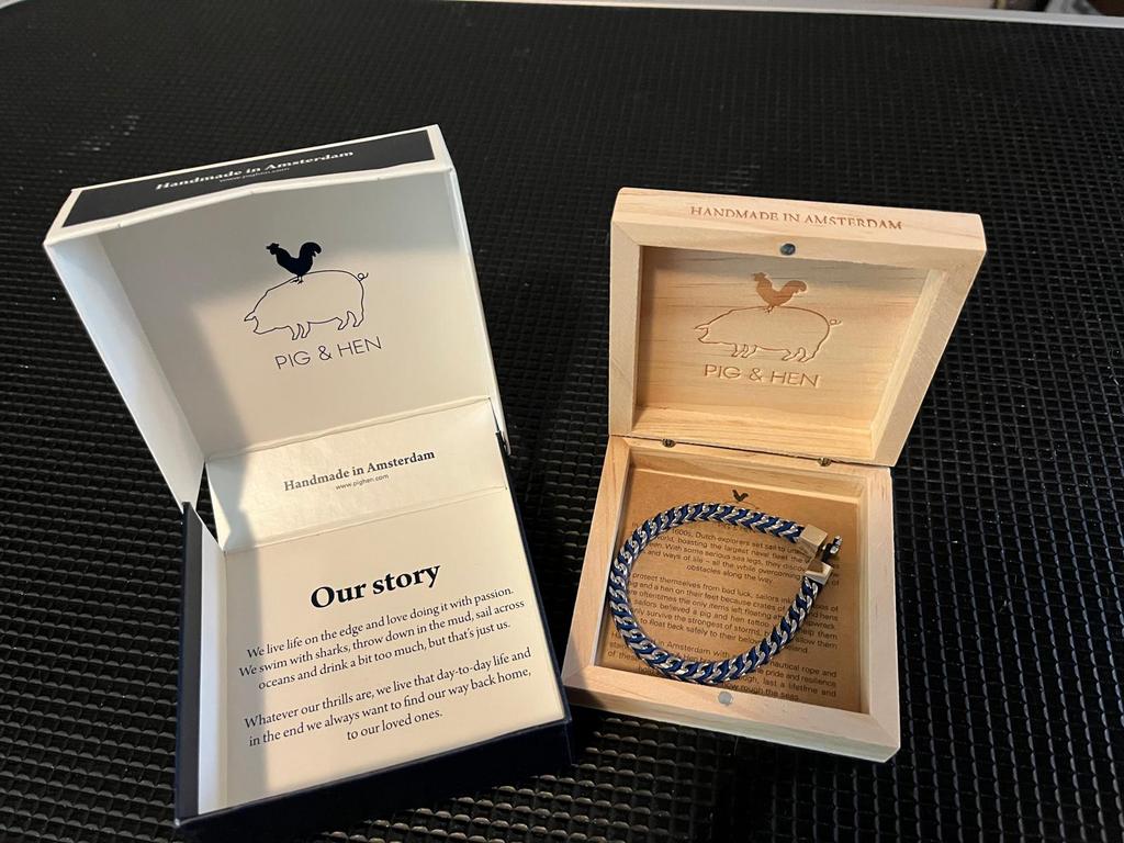 Pig & Hen armband, nieuw, Sieraden, Tassen en Uiterlijk, Armbanden, Ophalen, Nieuw, Zilver