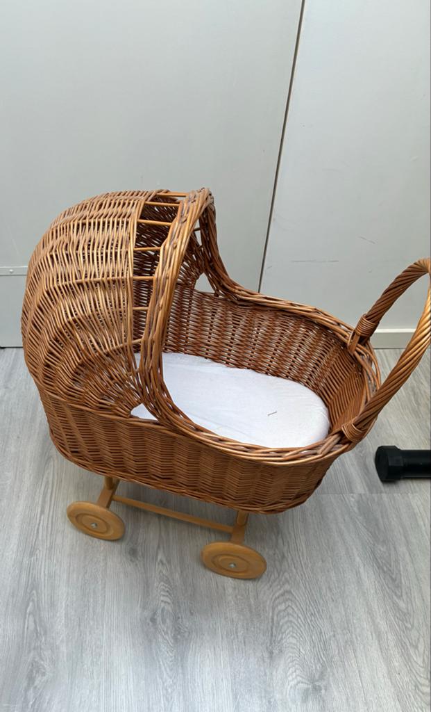 Poppenwagen, Kinderen en Baby's, Speelgoed | Poppen, Ophalen, Zo goed als nieuw, Babypop