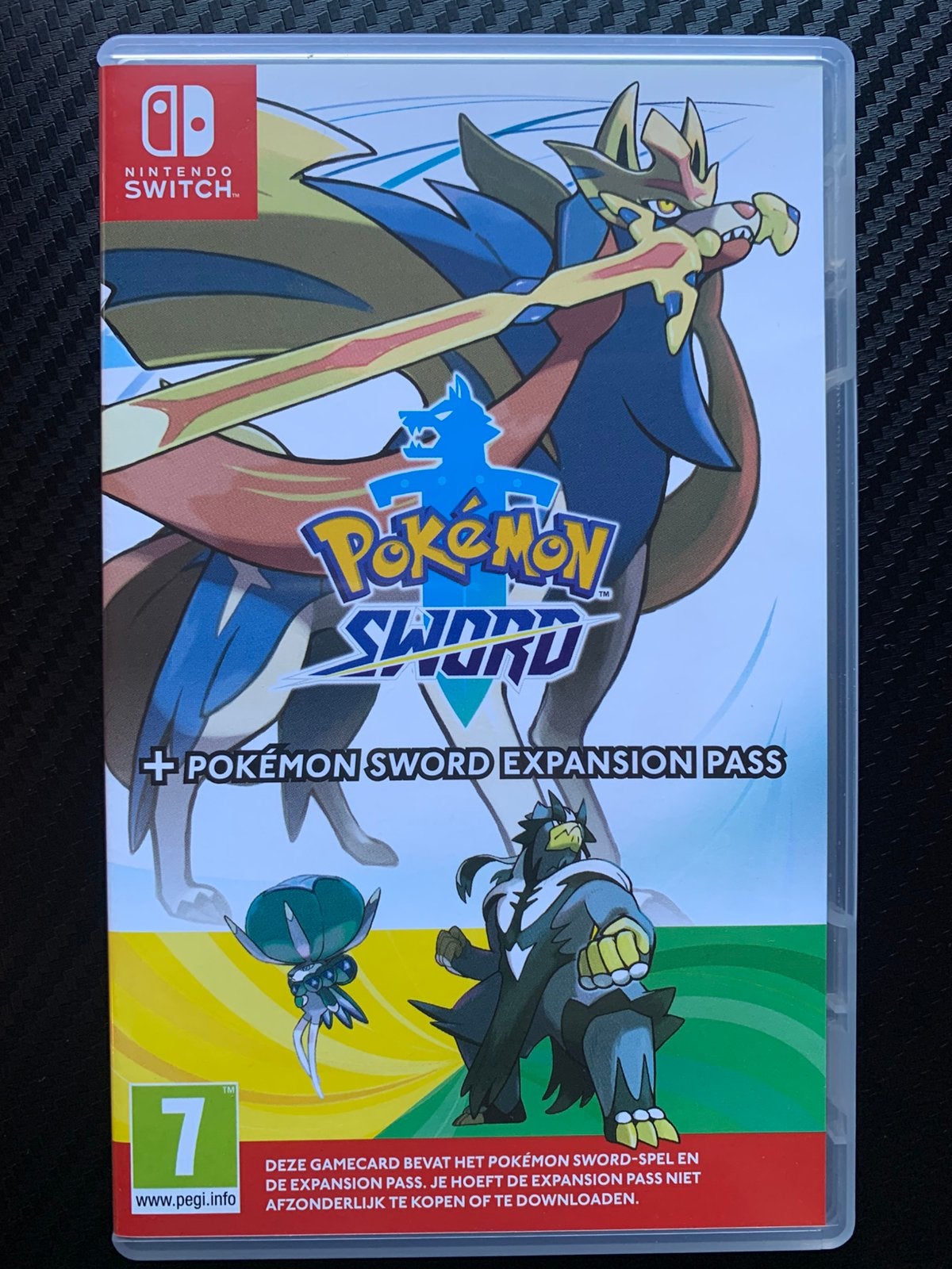 Pokemon Sword + Expansion Pass in perfecte staat + codes, Verzenden, 1 speler, Zo goed als nieuw, Eén computer
