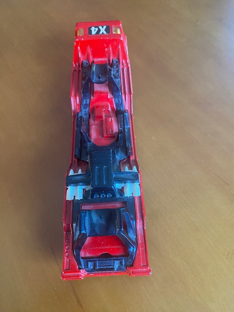 Vintage vliegtuig transporter matchbox superkings 1975, Ophalen of Verzenden, Nieuw, Bus of Vrachtwagen, Matchbox