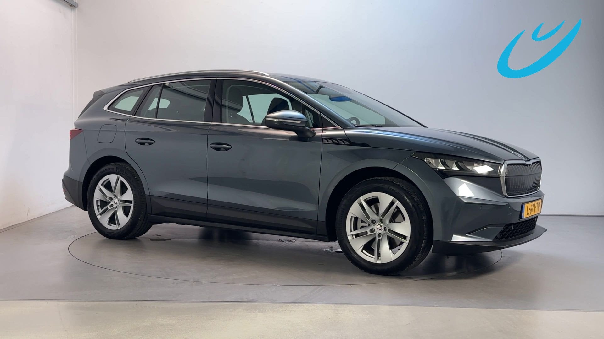 Skoda Enyaq iV 80 SoH 93,51% Camera Navigatie Stoelverwarmin, Auto's, Dealer onderhouden, Gebruikt, Huisgarantie, Met garantie (alle)