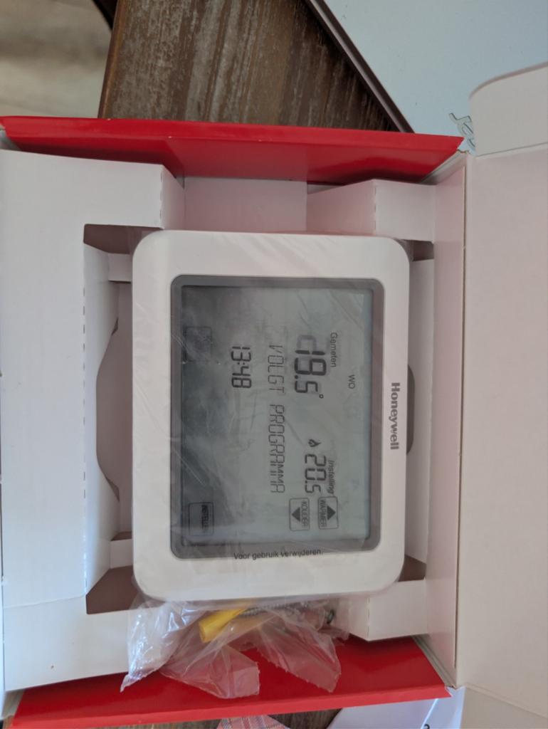 Honeywell Chronotherm Touch Thermostaat on/off, Ophalen of Verzenden, Zo goed als nieuw