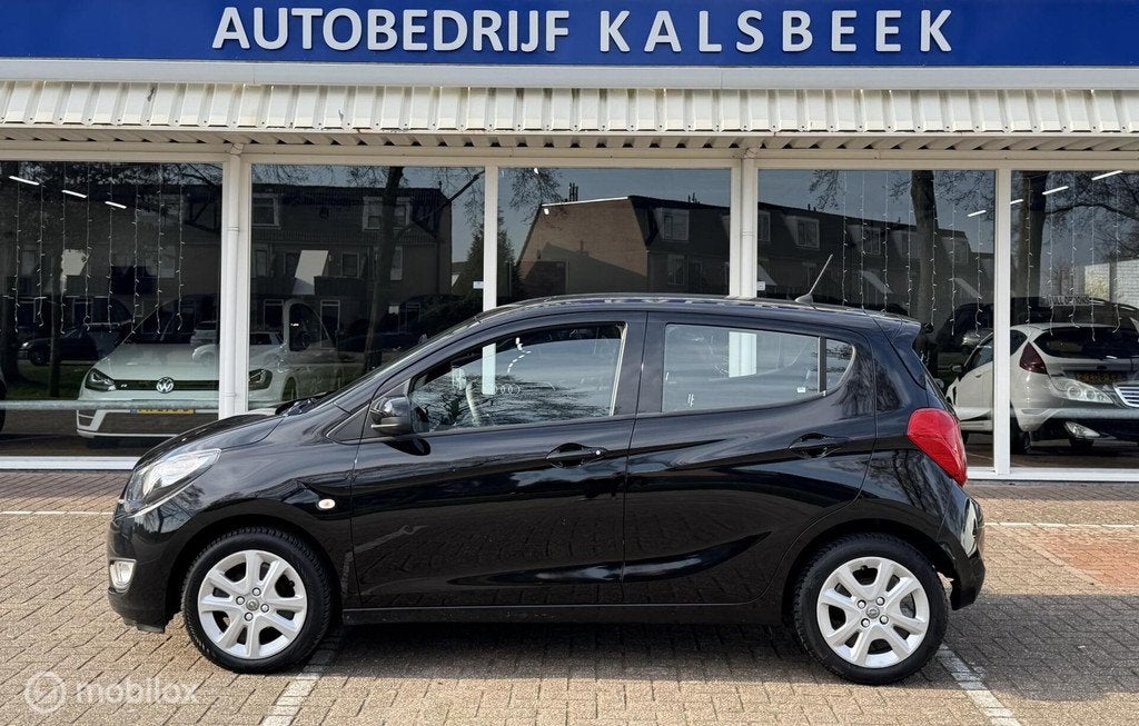 Opel KARL 1.0 ecoFLEX Edition|Cruise|Airco|PDC|Elek ramen|, Voorwielaandrijving, 839 kg, Euro 6, Zwart