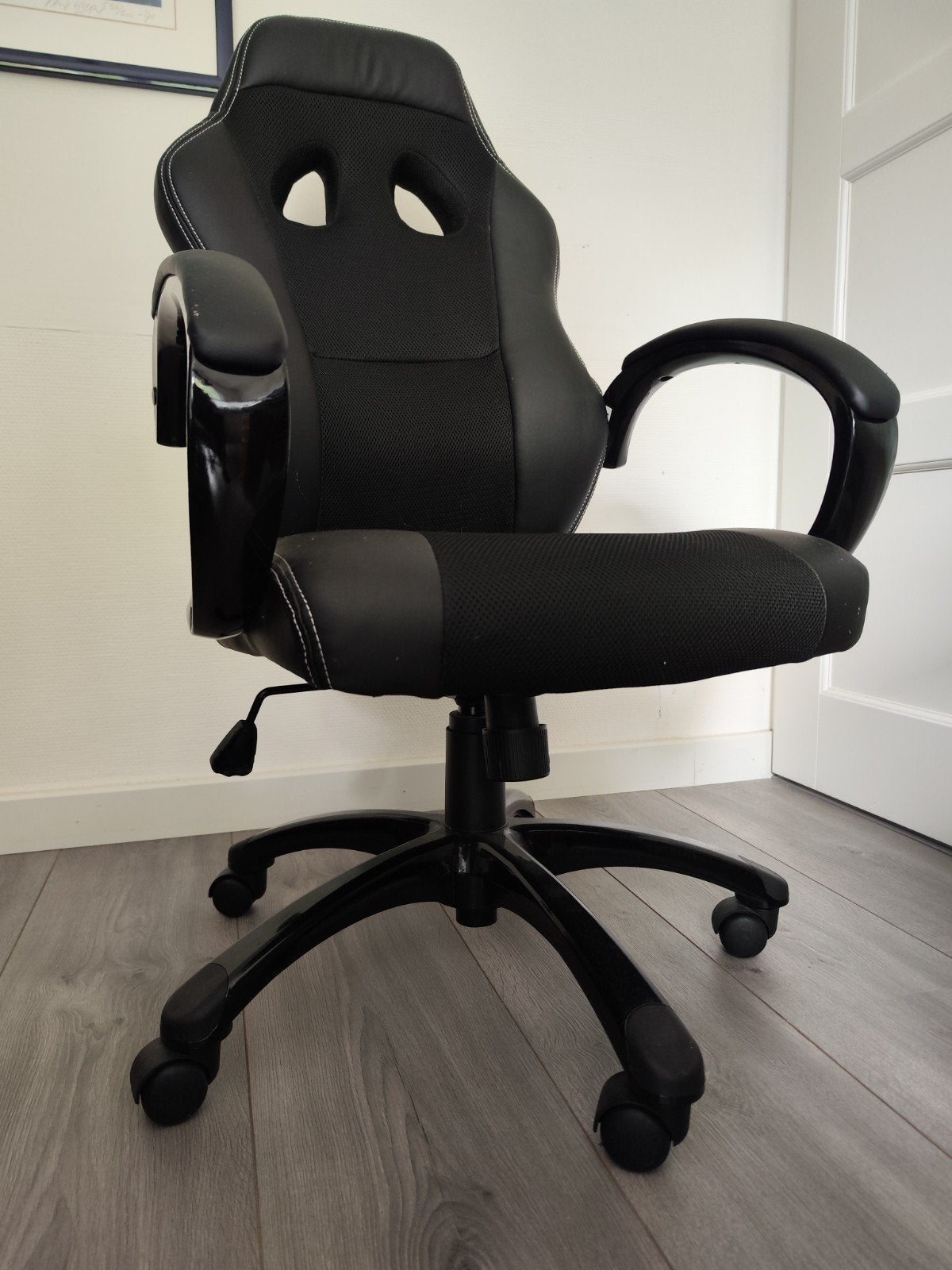Bureaustoel / Gaming stoel, Huis en Inrichting, Ophalen, Gebruikt, Zwart, Gaming bureaustoel