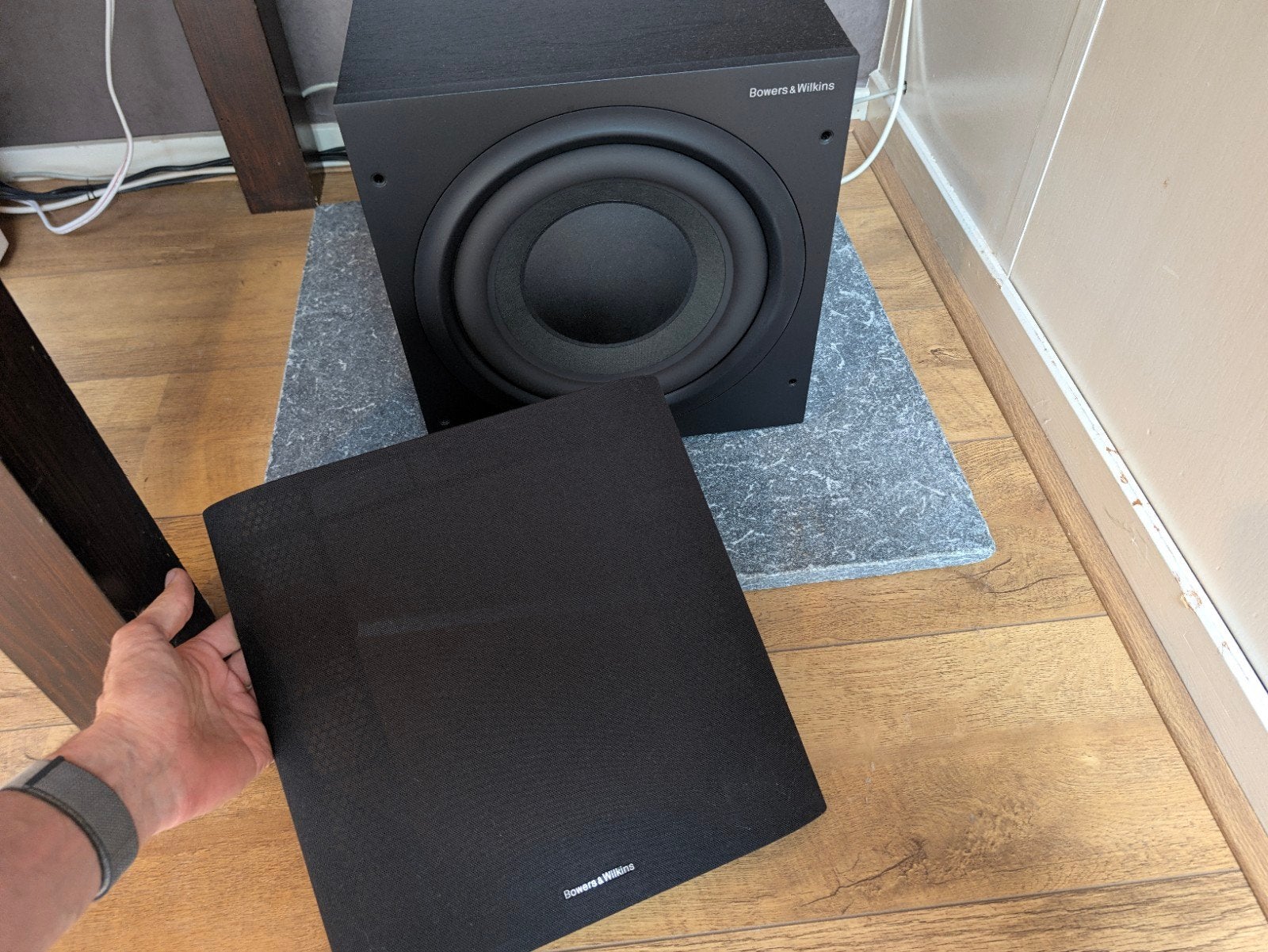 Bowers & Wilkins ASW610XP Subwoofer - Krachtige Bas, Audio, Tv en Foto, Subwoofer, Zo goed als nieuw, Bowers & Wilkins (B&W), Geschikt voor surround/home cinema
