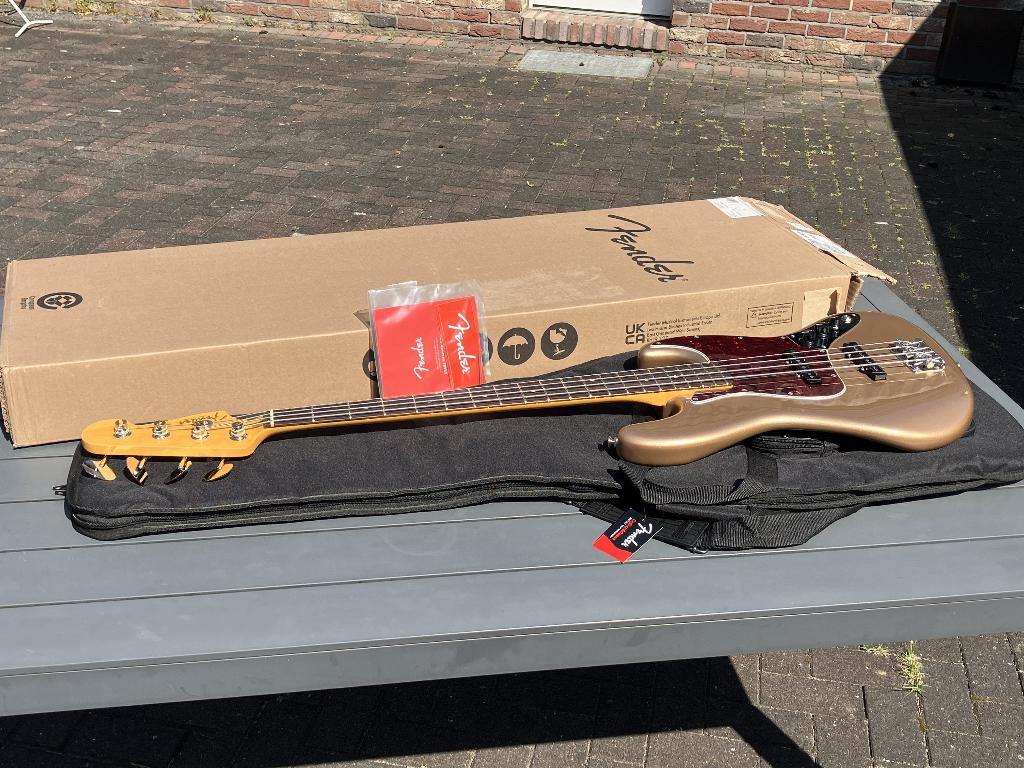 Fender American Professional Classic Jazz Bass FMG, Muziek en Instrumenten, Ophalen, Zo goed als nieuw, Elektrisch