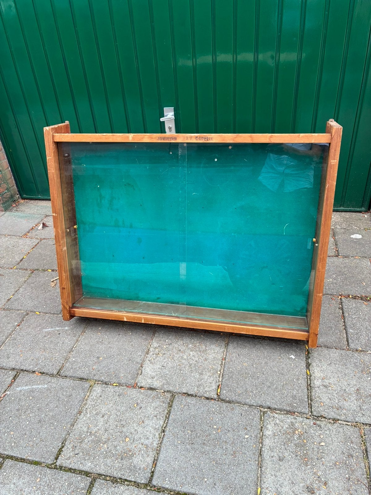 Hangvitrine, Huis en Inrichting, Kasten | Vitrinekasten, Ophalen, Glas, Vintage, 50 tot 100 cm