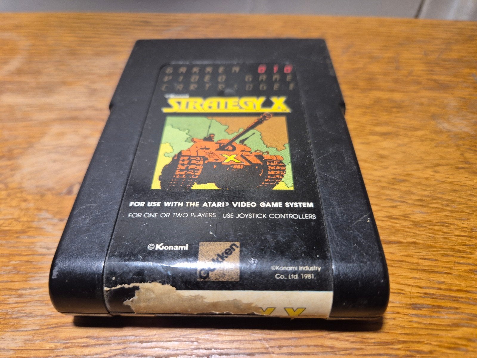 Konami - Strategy X Atari 2600, Avontuur en Actie, 1 speler, Ophalen of Verzenden, Zo goed als nieuw