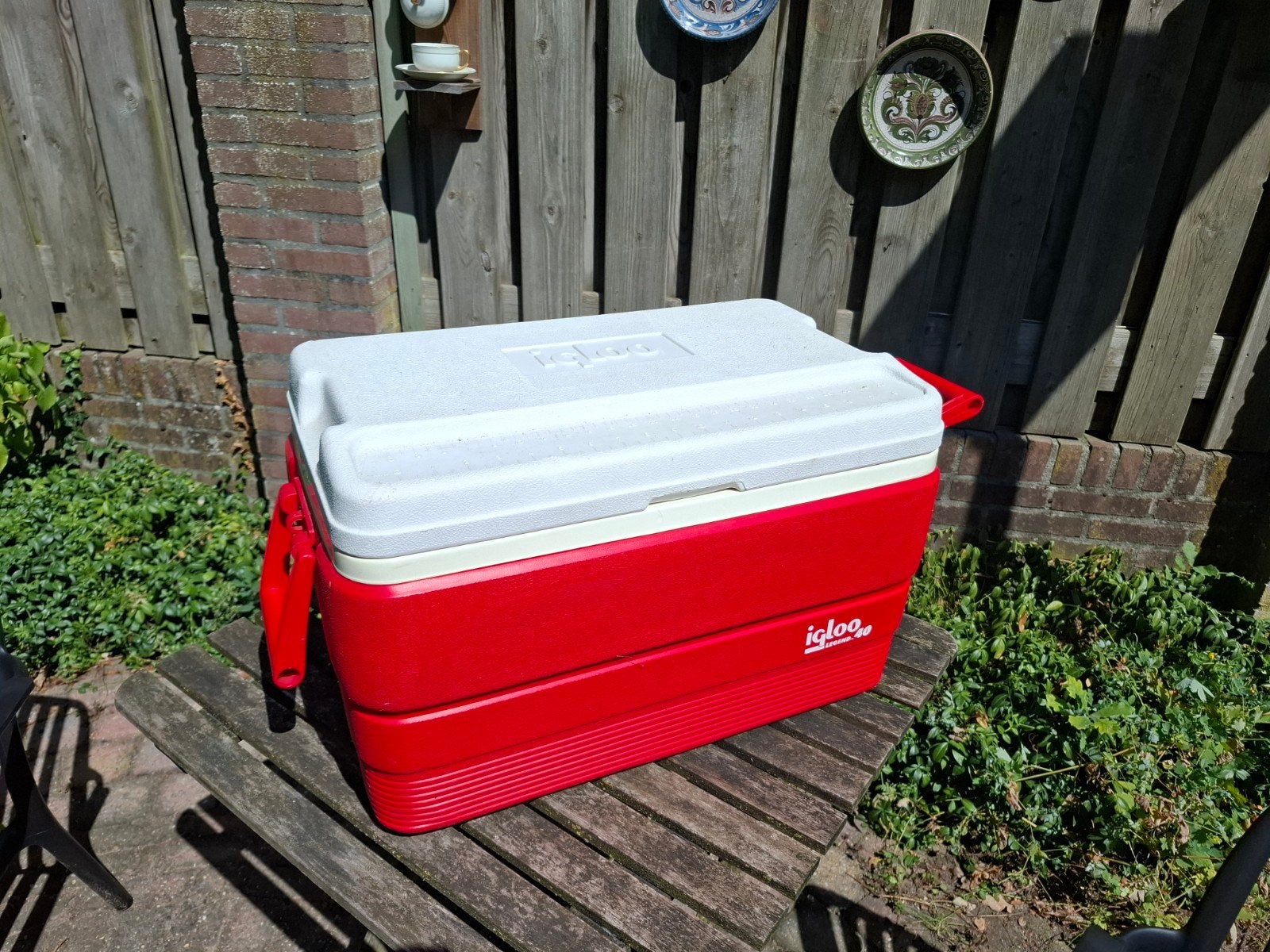 Igloo Legend 40, Koelbox - Rood/Wit, Ophalen, Gebruikt, Koelbox, Koelelement