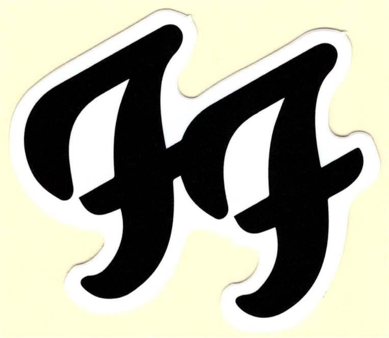 Foo Fighters sticker #5, Verzenden, Nieuw, Foto of Kaart