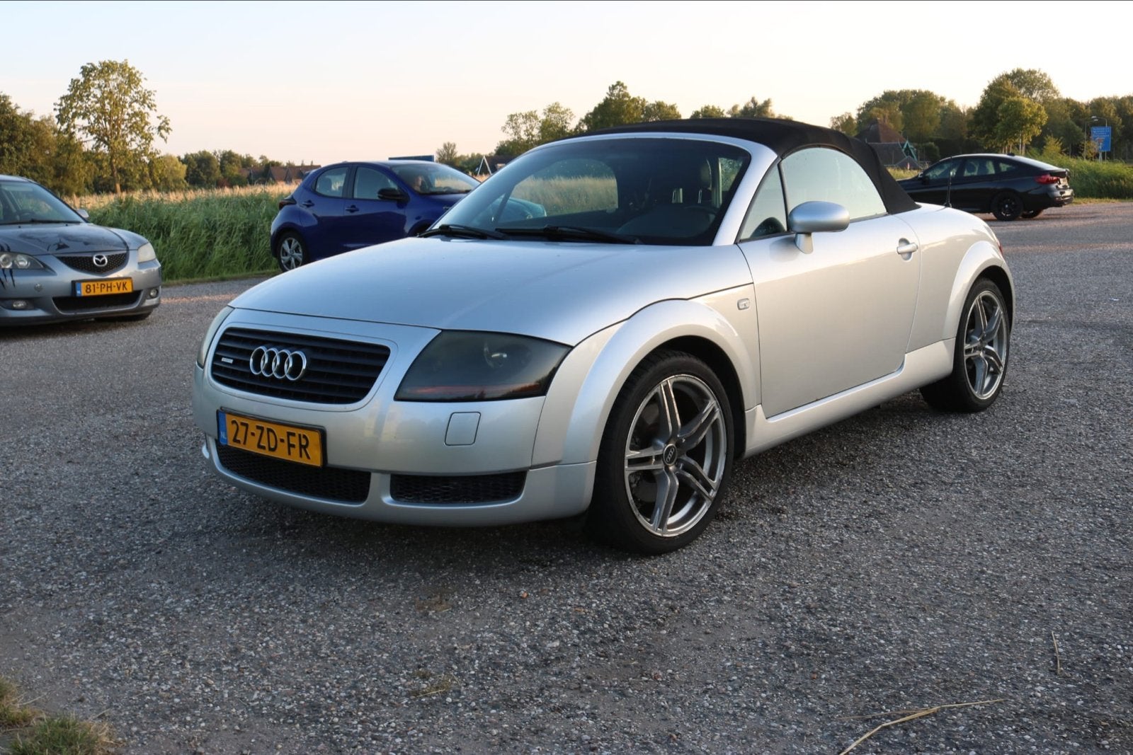 Audi 2000 Grijs, Auto's, Audi, Cabriolet, 1781 cc, 84 €/maand, 224 pk